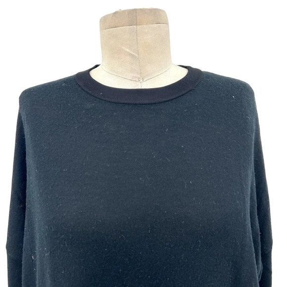 Derek Lam 10 Crosby Runway Oversized Crew Neck Black Nude Dot Back Size Small - Picture 4 of 11
